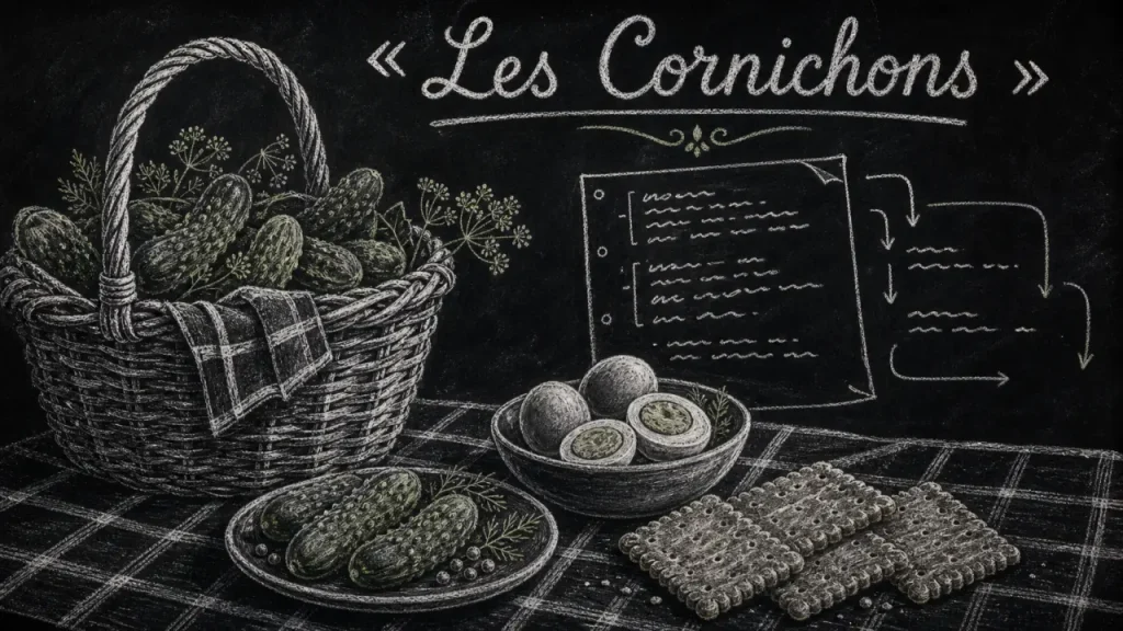 Les cornichons paroles exactes Nino Ferrer, repères pour chanter juste