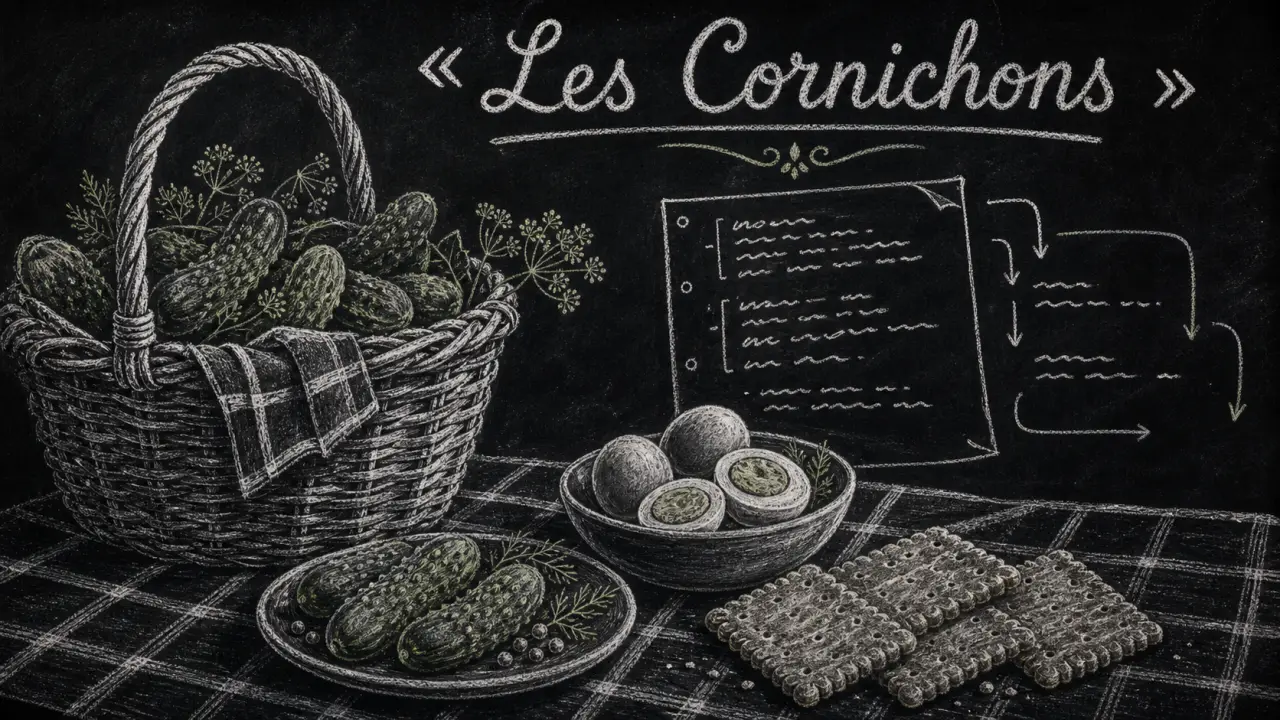 Les cornichons paroles exactes Nino Ferrer, repères pour chanter juste