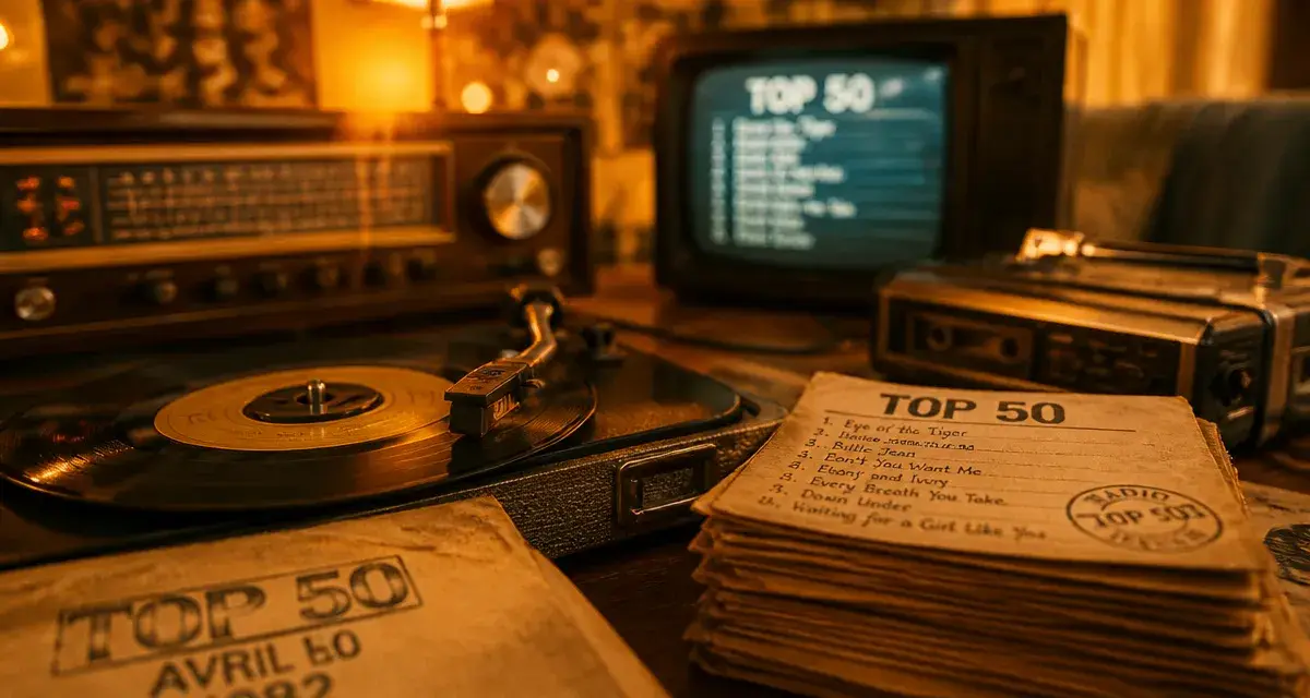 Chanteur des anne 80 : Top 50 rétro vinyles, radio FM et cassettes