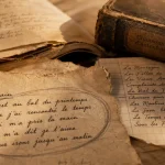 Les vieilles chansons d’autrefois paroles : plan manuscrit classer par époque