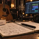 Auteurs compositeurs interprètes : carnet d’écriture, guitare et MAO en studio