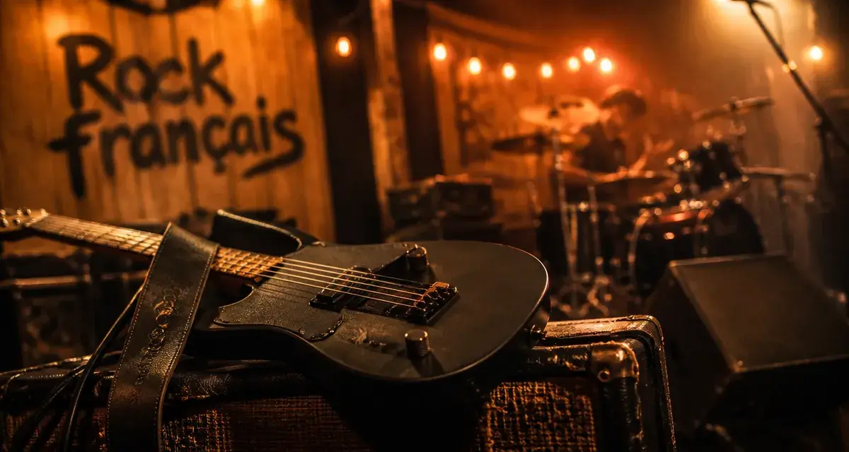 Chansons rock français cultes : concert intime, guitare électrique