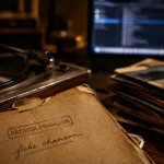 Patrick François chanteur : fiche musicale avec tourne-disque et disques
