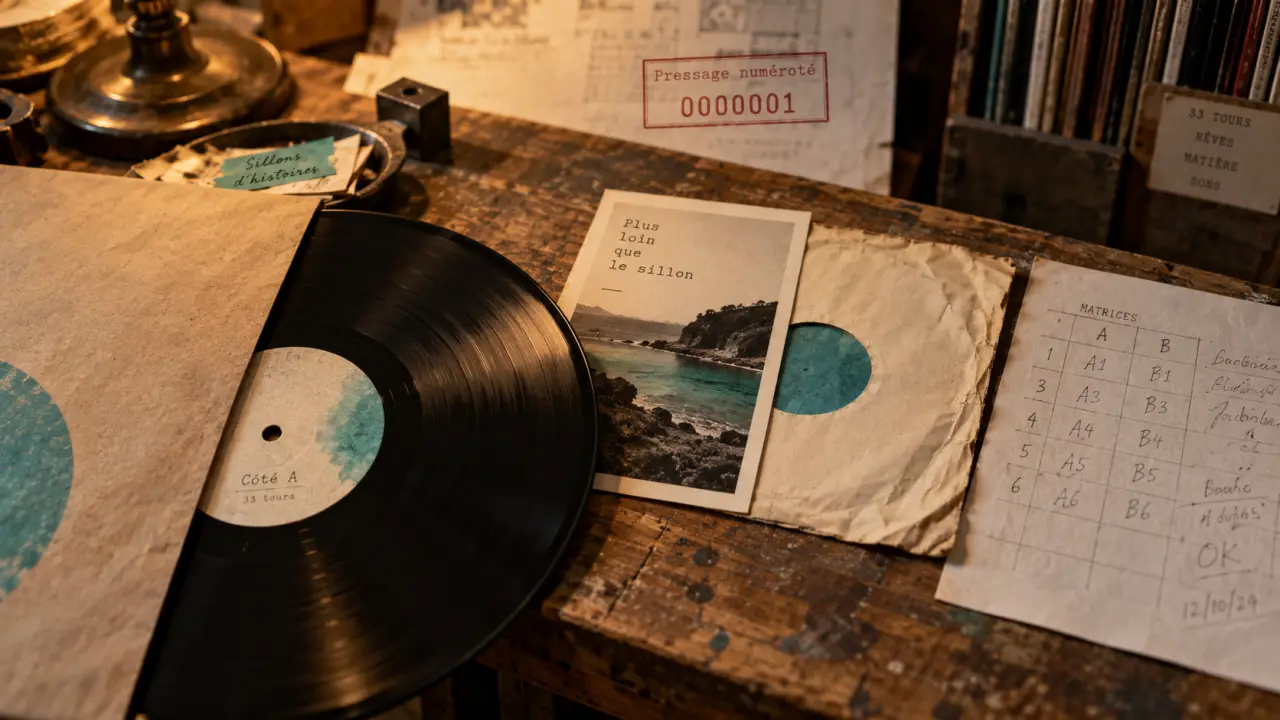 Vinyl 33 tours les plus recherchés : pressage et matrices du vinyle